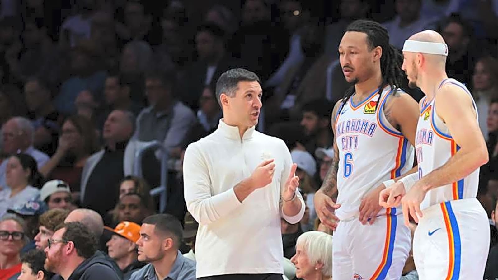 Alex Caruso, Jaylin Williams Exit OKC Thunder Game Early