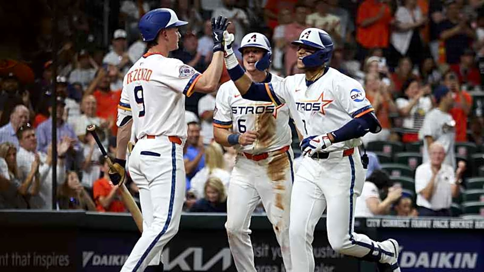 Astros Finally Bust Slump With Historic Power Display Against Division Rival