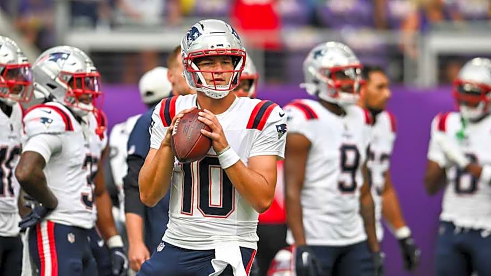 Drake Maye Shares Thoughts on Patriots Surprising Undrafted WR