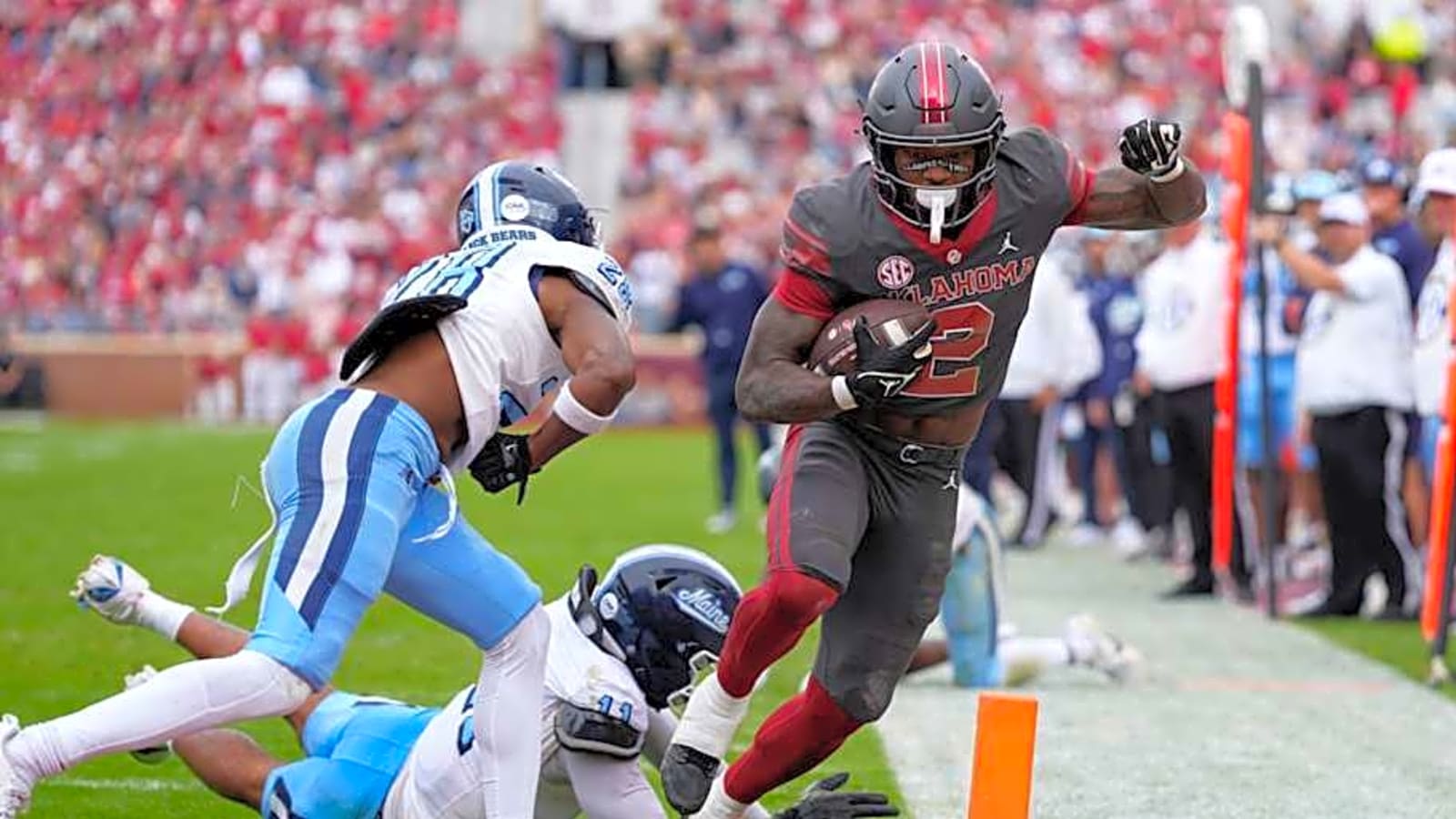 How Oklahoma RBs Jovantae Barnes, Tory Blaylock Earned Top Spots on Week 1 Depth Chart