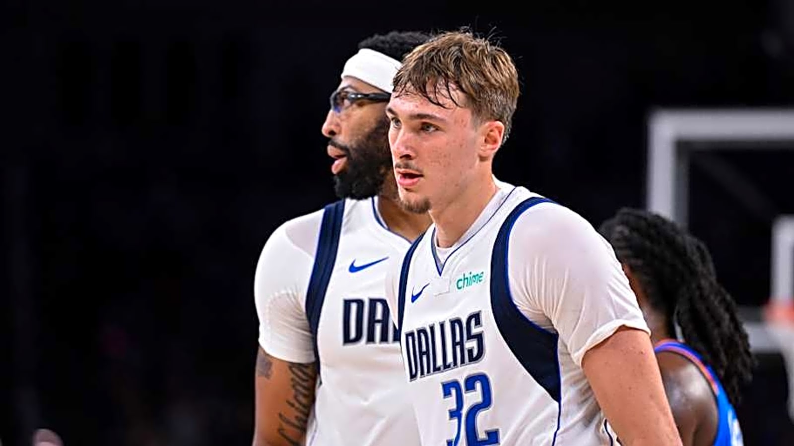 Mavericks are facing Anthony Davis dilemma, and Cooper Flagg thinks it&#39;s his fault