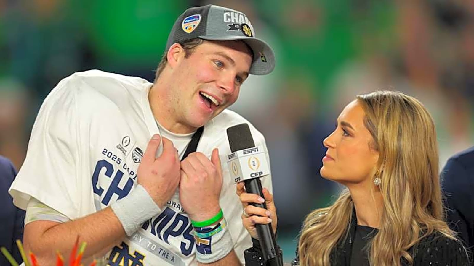 Pat McAfee Randomly Brings Up Notre Dame’s Orange Bowl Classic
