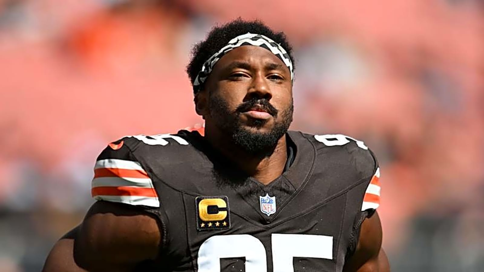 Myles Garrett sounds off on Joe Flacco&#39;s performance against Pittsburgh