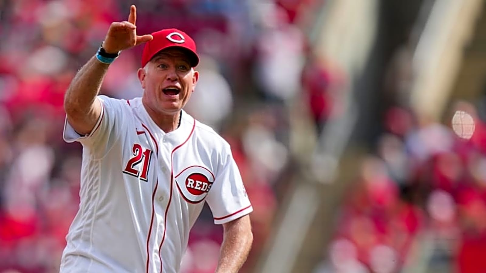 Watch: Cincinnati Reds Fan Favorite Takes At-Bat With Savannah Bananas