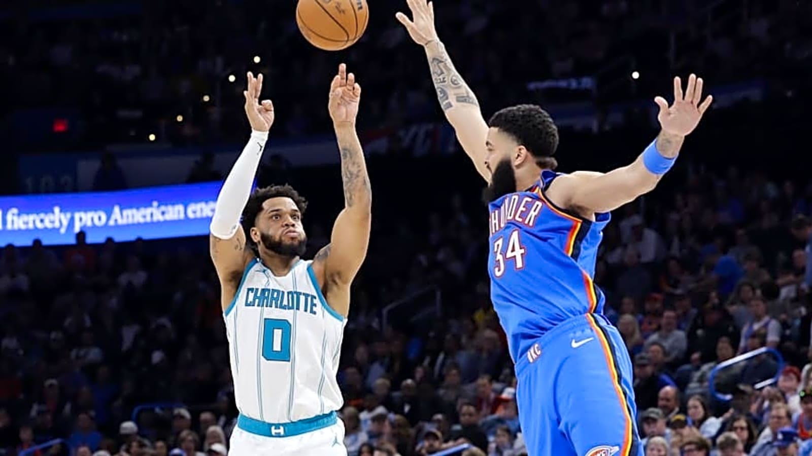 Hornets will host the Oklahoma City Thunder in Charleston during the preseason