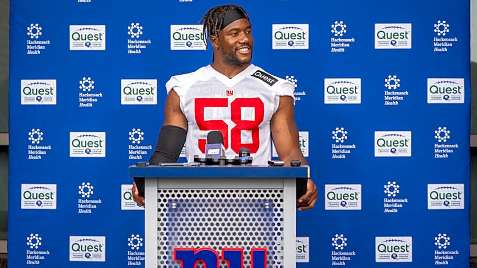 Rejuvenated Bobby Okereke Ready to Lead Giants Defense to Bounceback Season