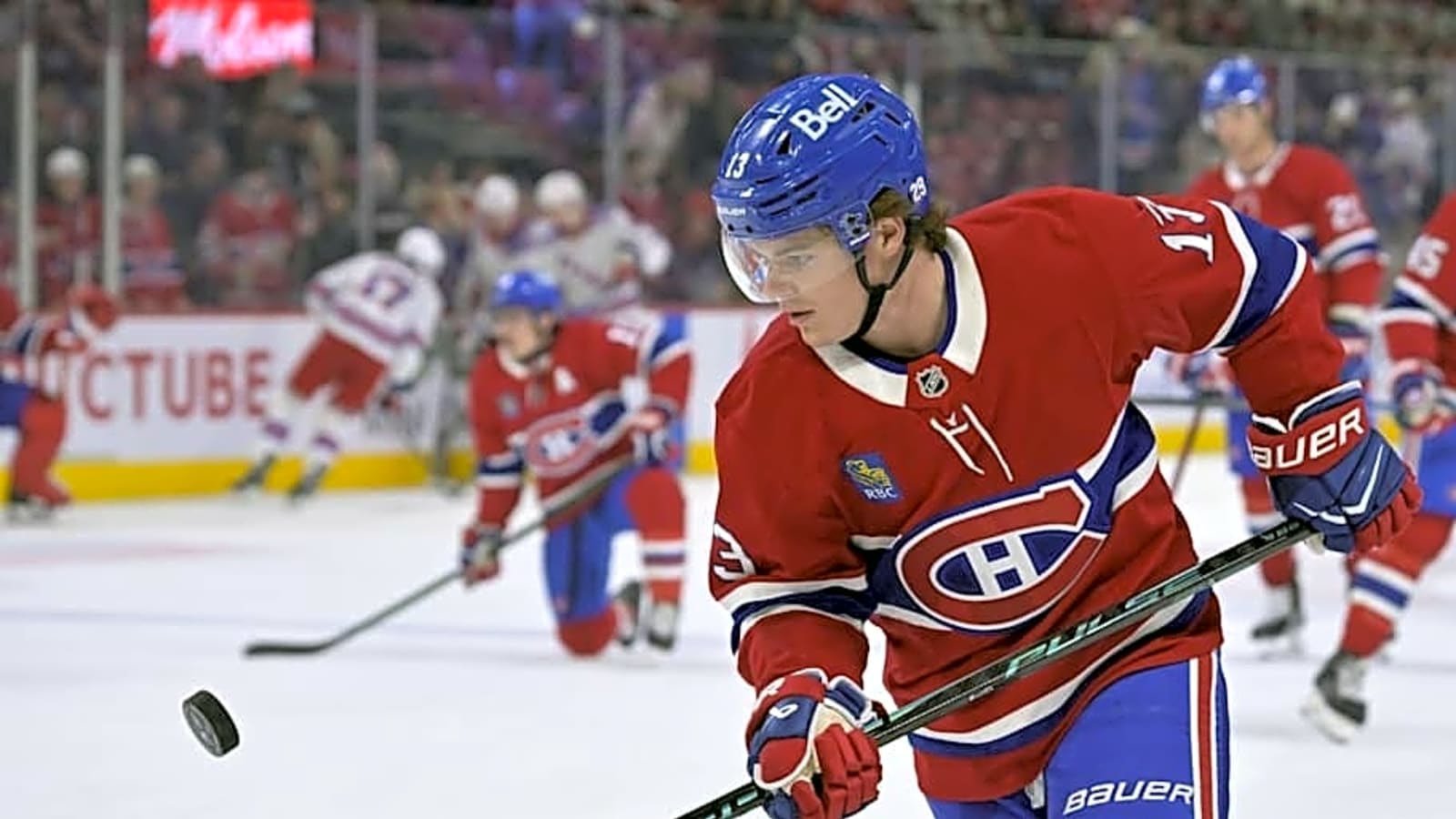 Canadiens&#39; Cole Caufield Makes Franchise History