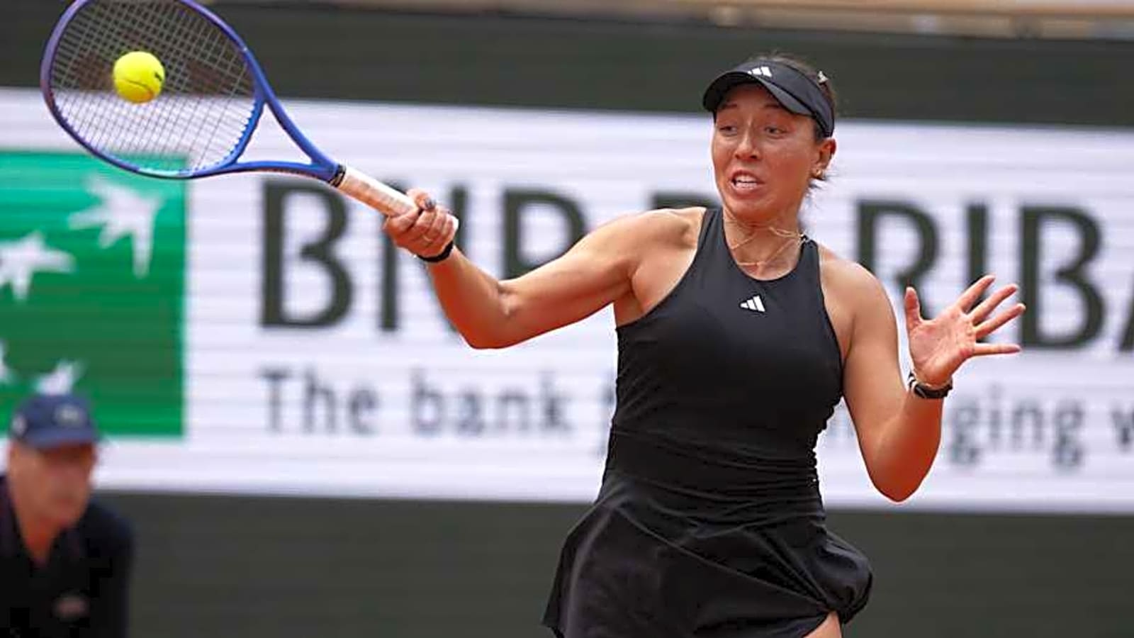 Bills heiress Jessica Pegula crashes out of Wimbledon despite stunning &#39;Duchess&#39; look