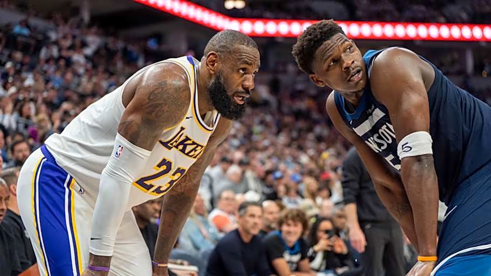&#39;Make that next step&#39;: Did LeBron James pass the torch to Anthony Edwards?