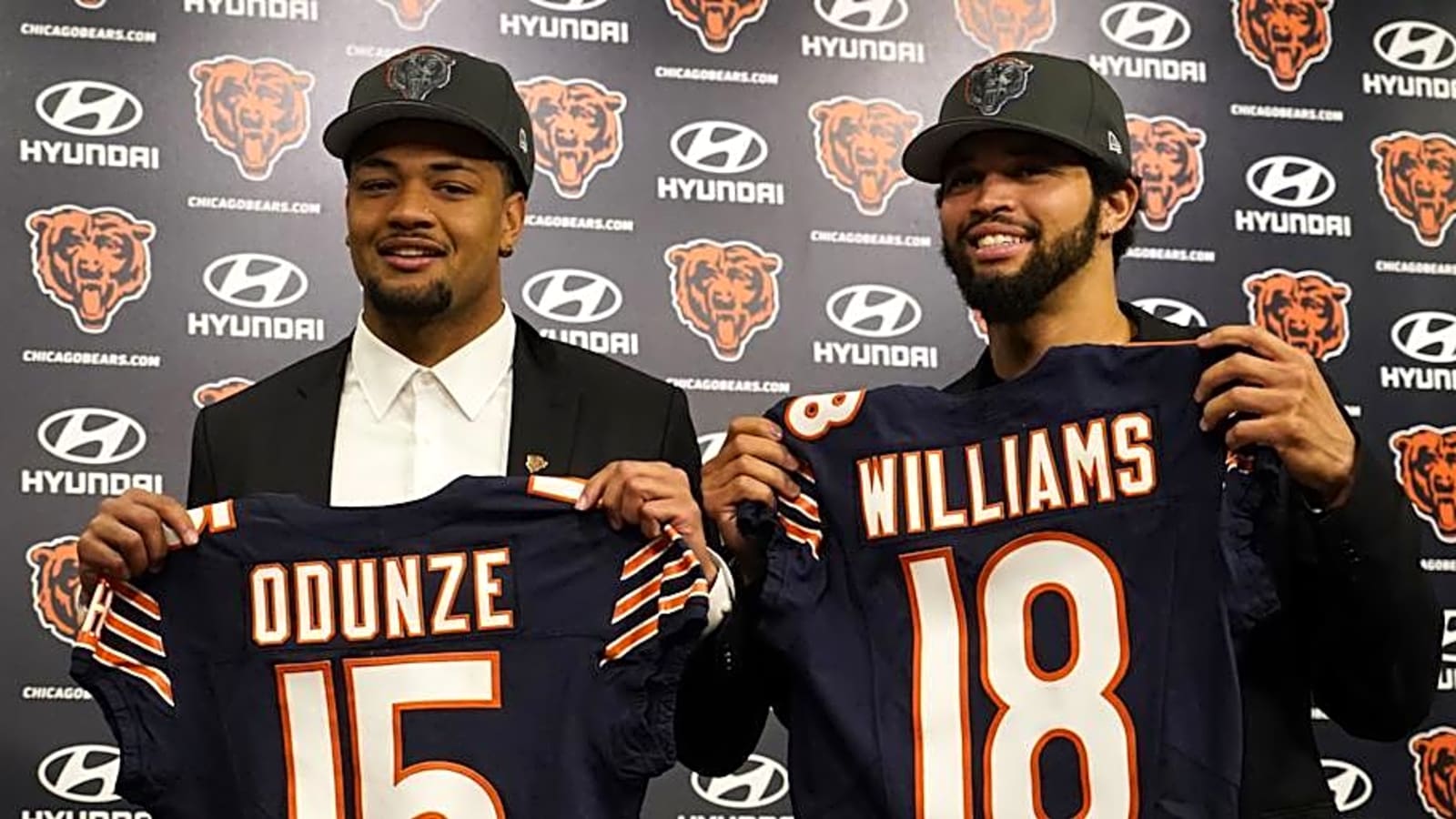 Rome Odunze striving to form &#39;legendary&#39; duo with Caleb Williams