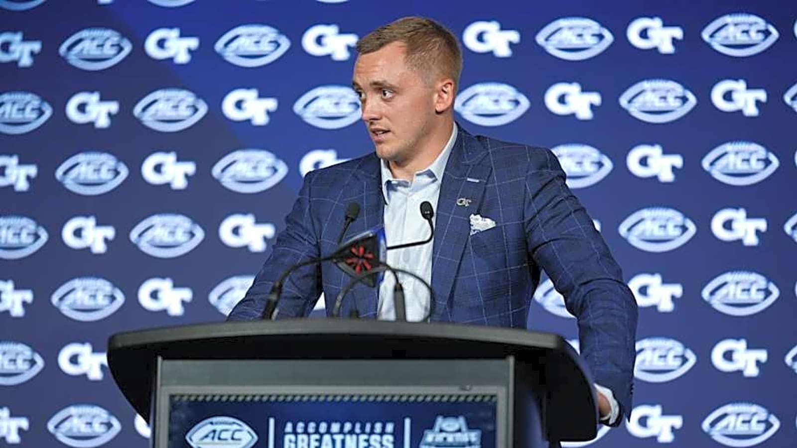 Georgia Tech QB Haynes King Discusses The Injury He Played Through In 2024