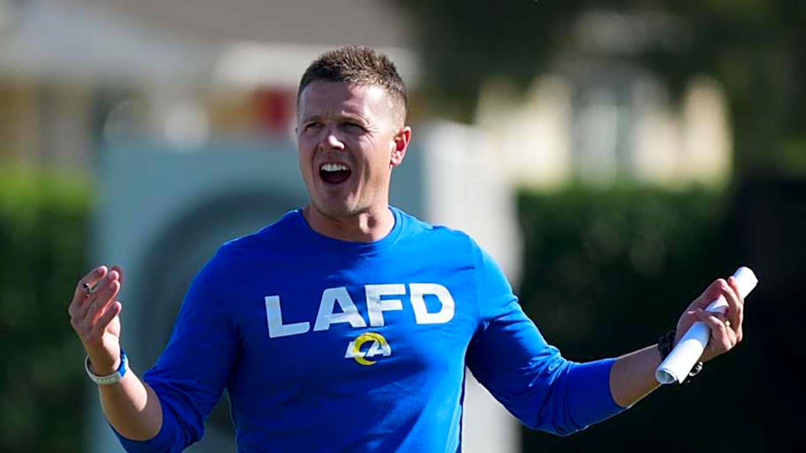 Rams Mike LaFleur Saves the Day Against the Cardinals