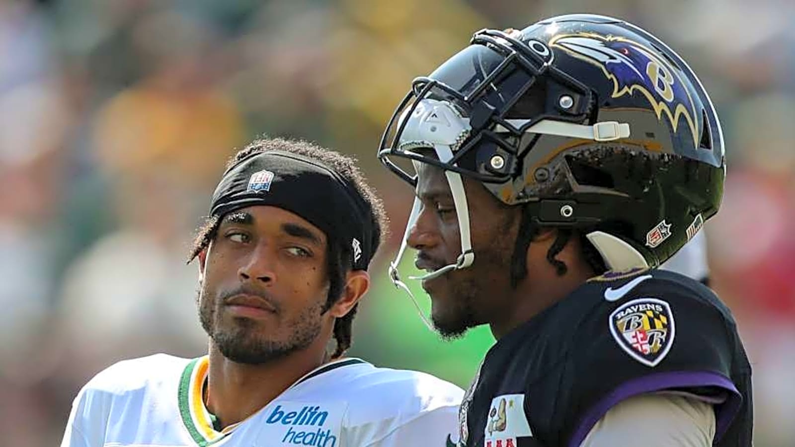 Lamar Jackson Recruiting Jaire Alexander to Ravens