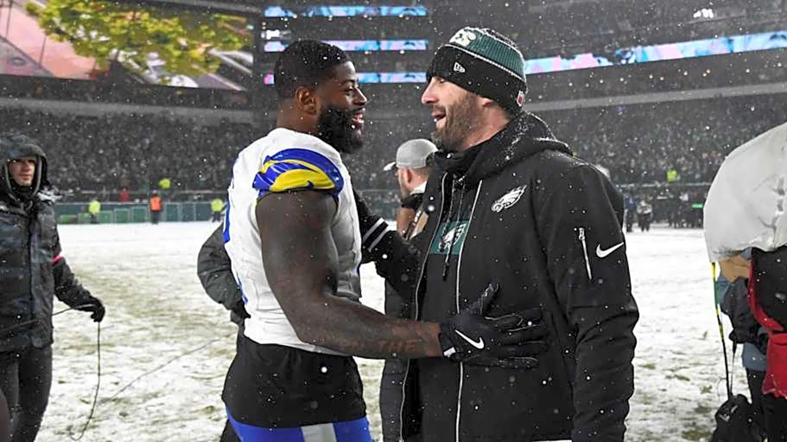 Rams&#39; Jared Verse Talks Philadelphia Eagles and Their Fans