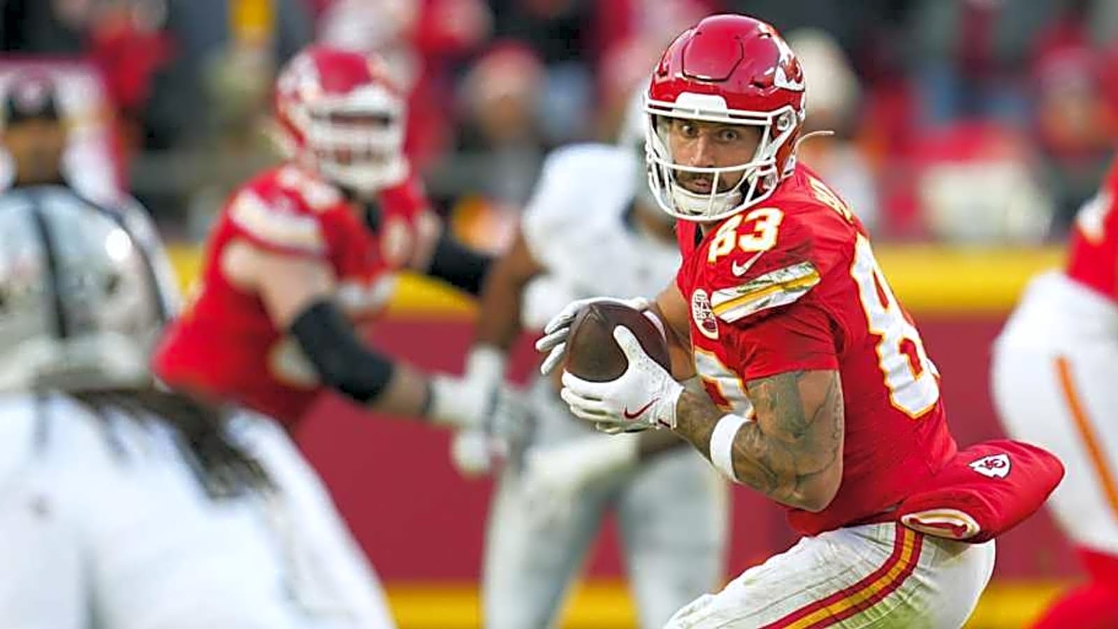 Watch: Tight End Noah Gray Before Wednesday’s Practice