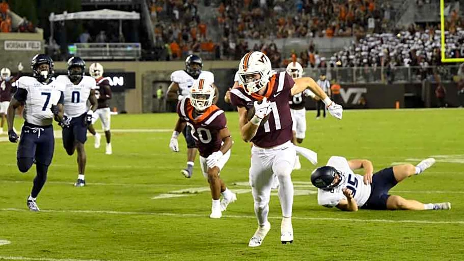 Virginia Tech WR Tucker Holloway, DL Kemari Copeland Tabbed to 2025 Comeback Player of the Year Award Watch List