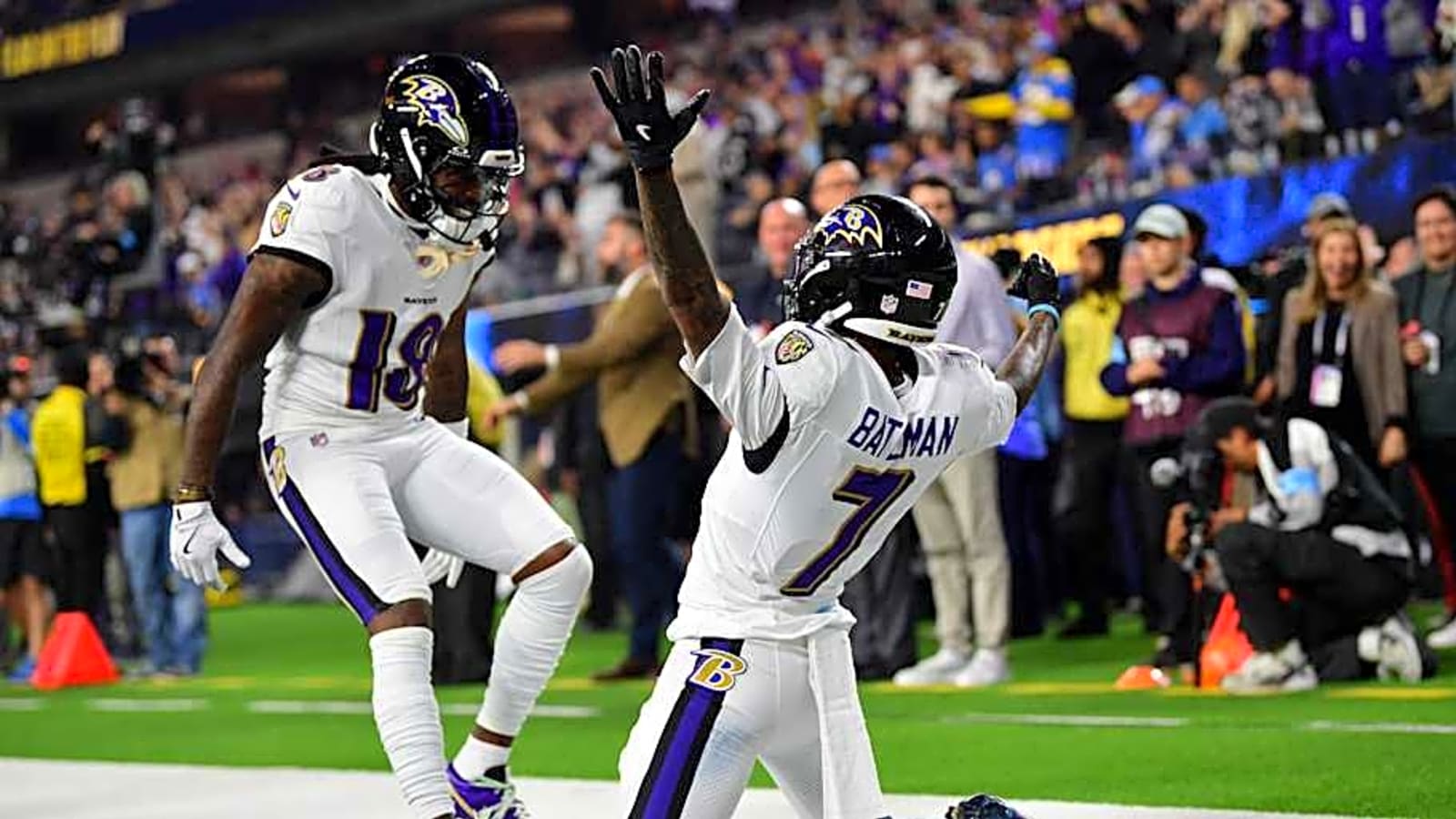 Ravens Receiving Corps Just Misses Top 10 Ranking