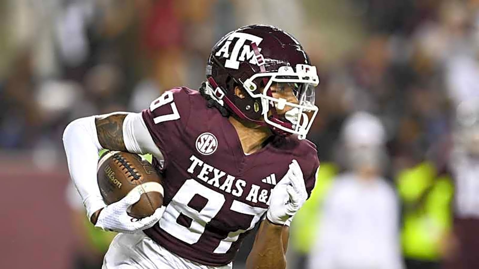 Texas A&M WR Ashton Bethel-Roman Talks Family Rivalry With LSU Parents