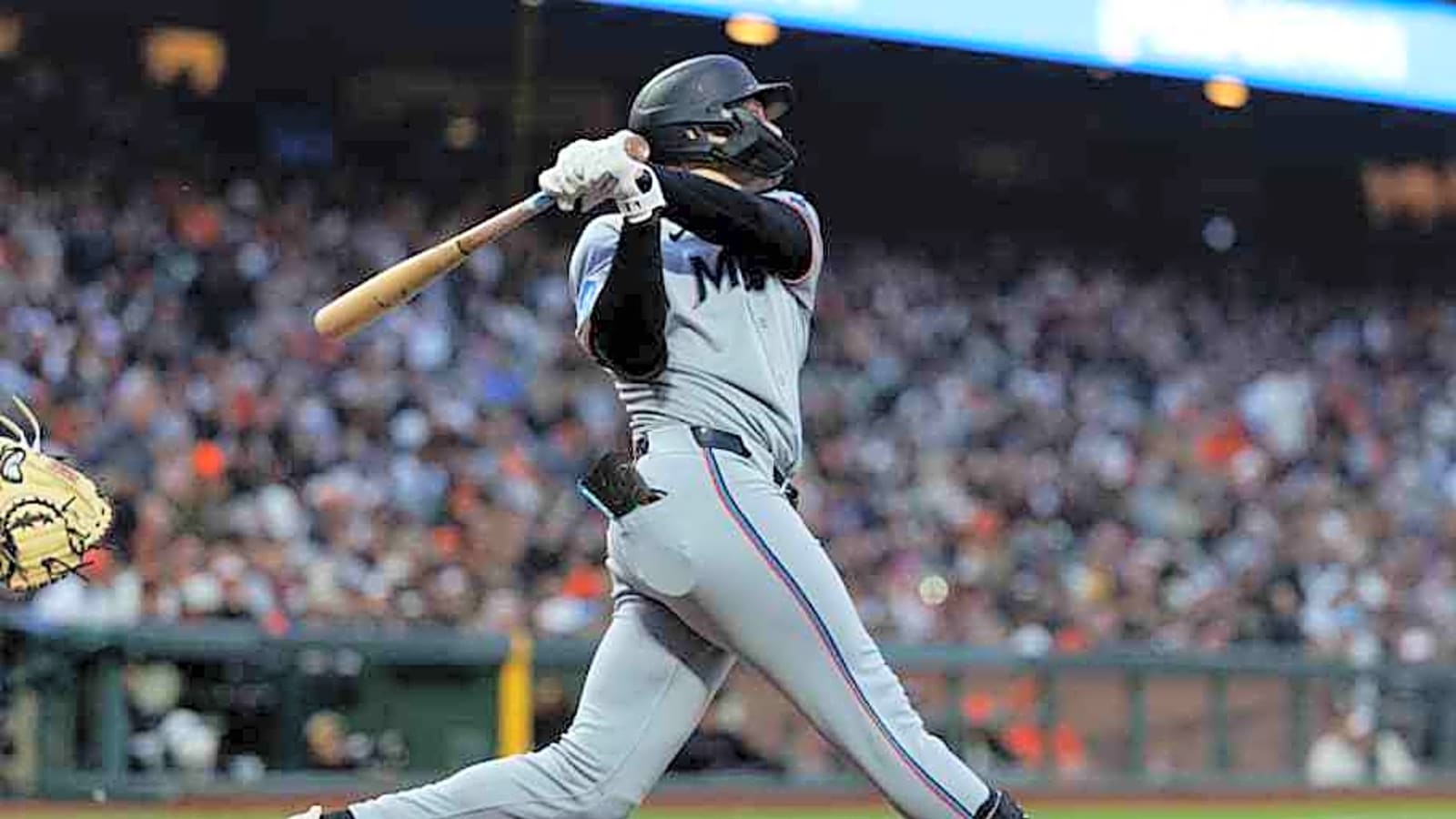 Miami Marlins Slugger Powers Sweep of San Francisco Giants