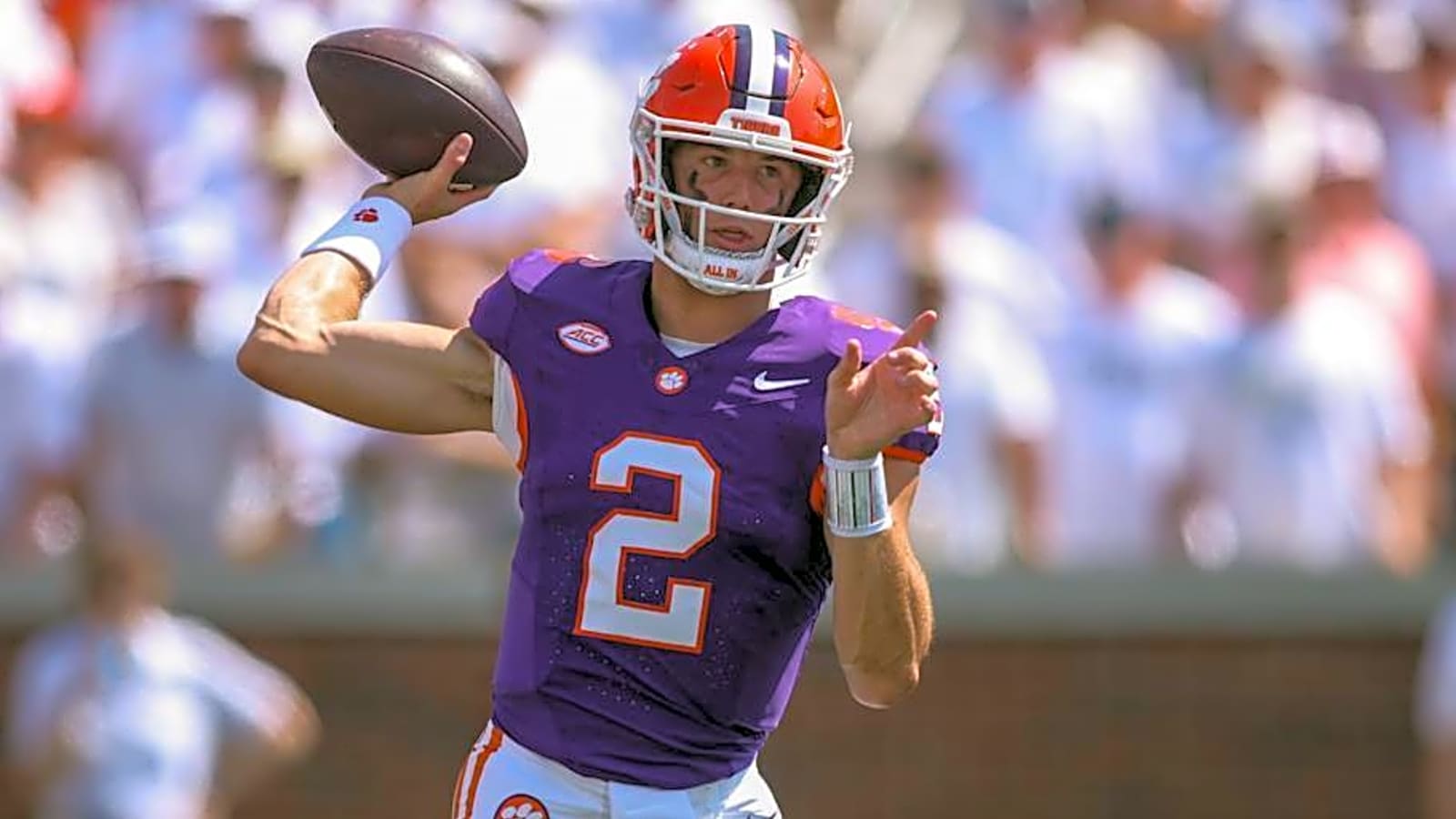 Clemson vs. North Carolina score prediction by expert football model