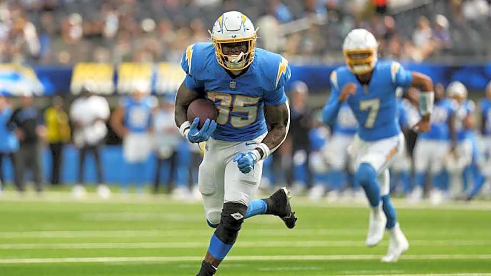 Chargers&#39; RB pass-blocking woes leaves door open for UDFA to make roster push