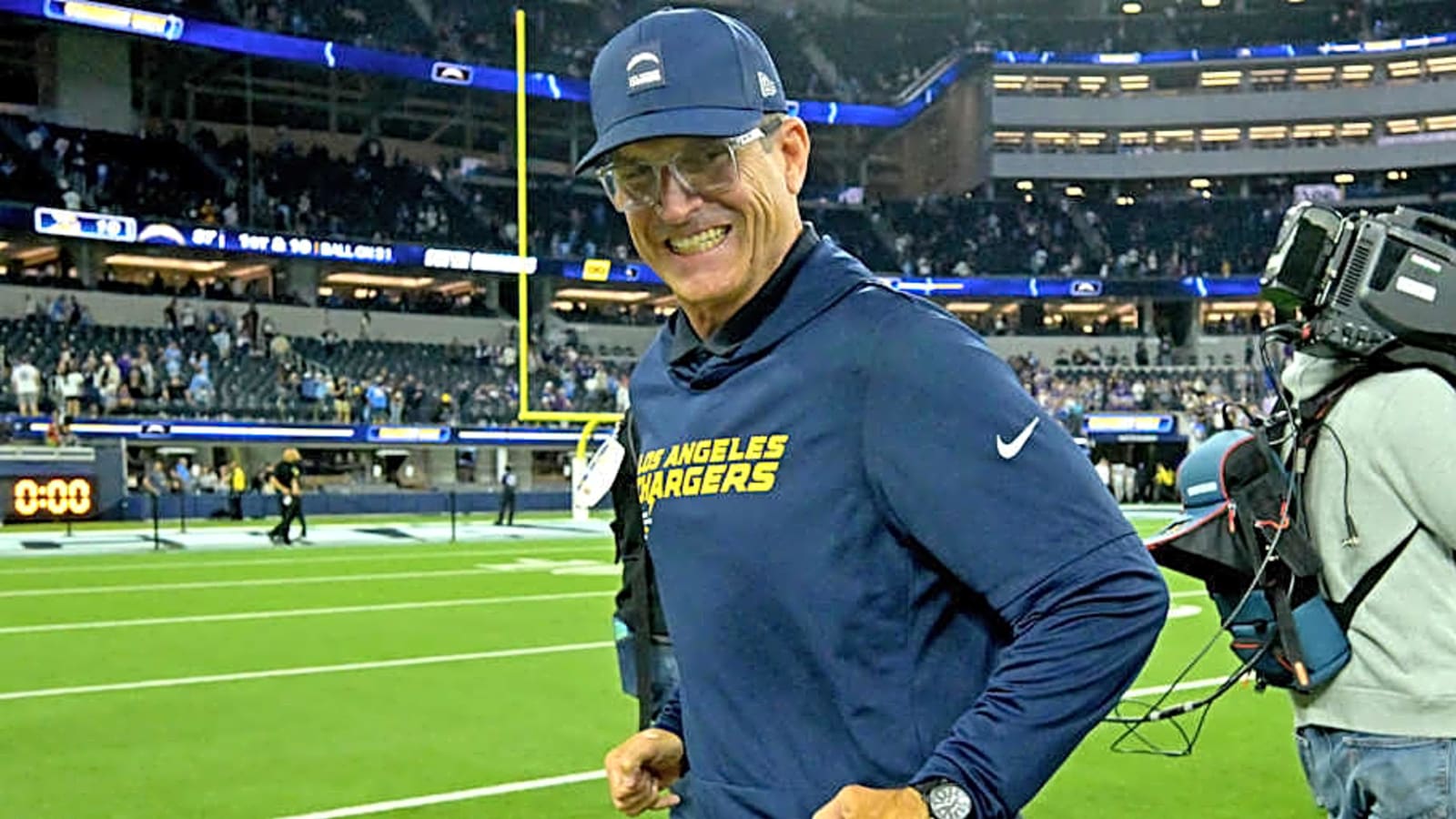 Jim Harbaugh remains secretive about major Chargers injury updates