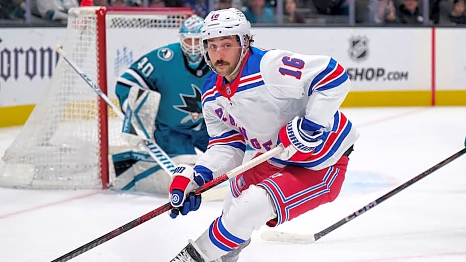 Rangers Center Exits Eventual Win Over Sabres