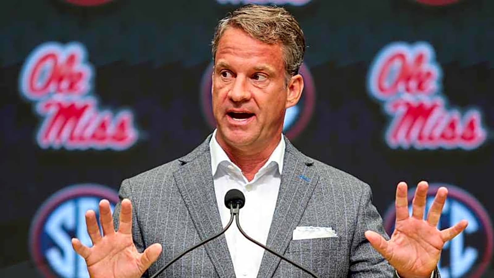 Lane Kiffin’s SEC Media Days Comments a Reminder of Dabo and Brian Kelly