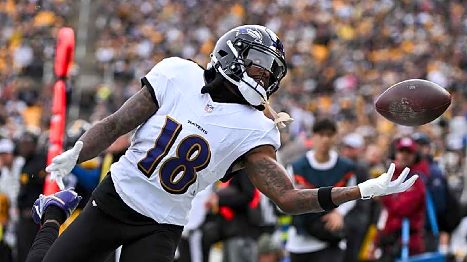 Former Ravens WR Only Had One Option This Season