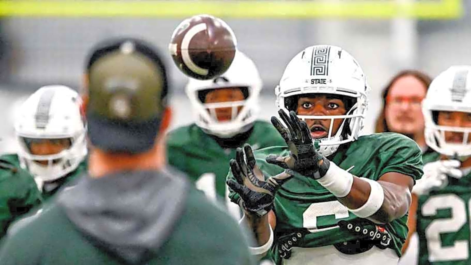The Mantra Fueling Michigan State&#39;s WR Room