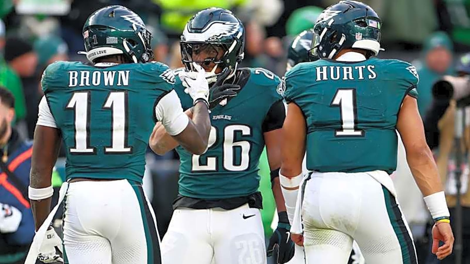 Eagles&#39; offensive superstars did something they should have done weeks ago
