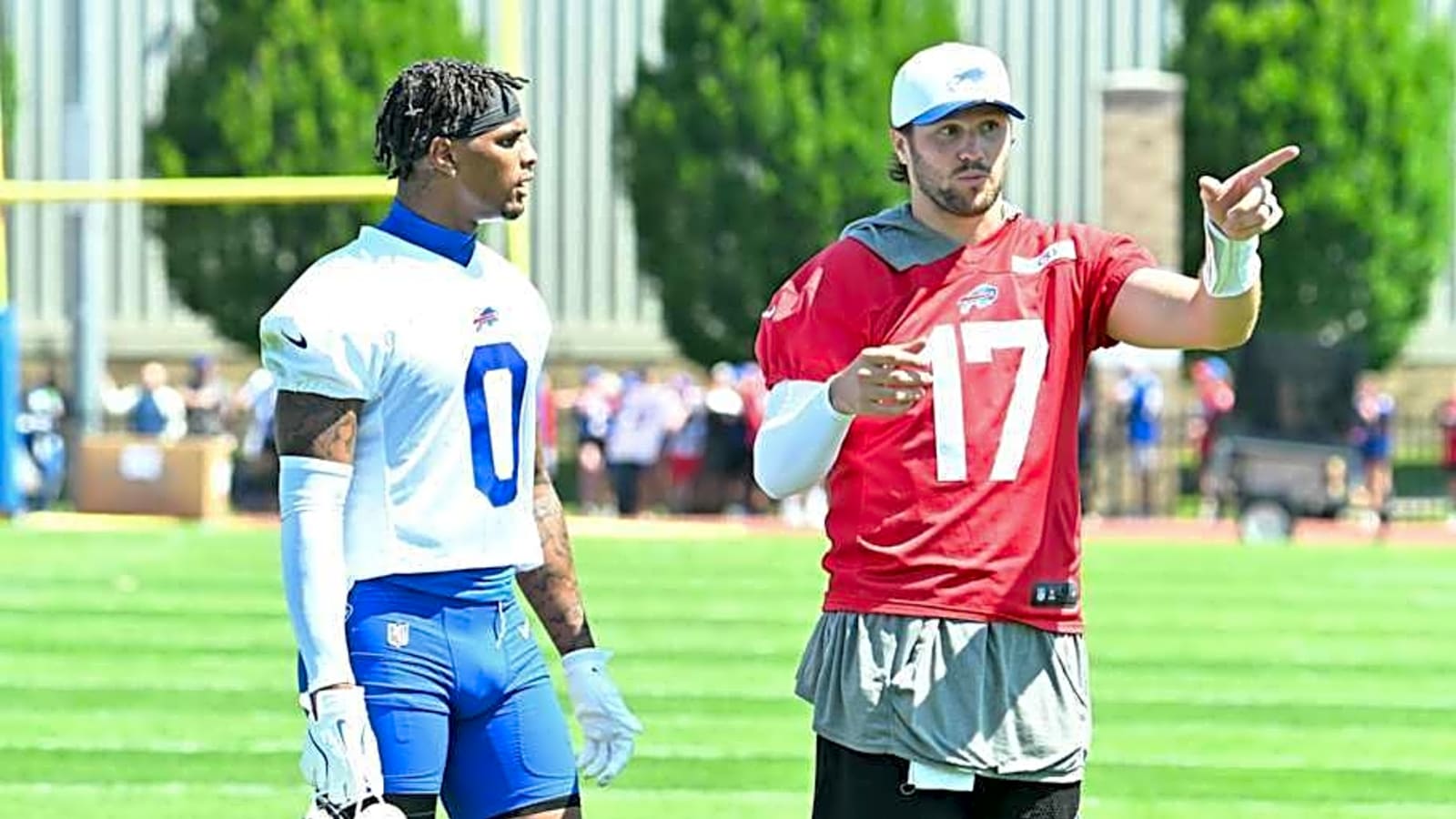 Bills&#39; longest-tenured offensive player applauds &#39;fully-changed Keon&#39; Coleman
