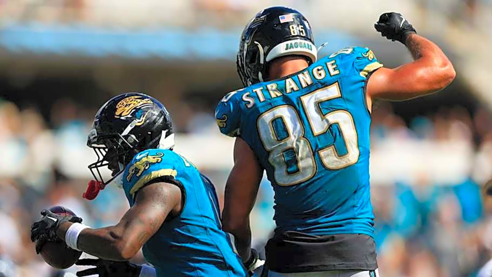 Jaguars TE Brenton Strange Talks Texans Win, Ascension