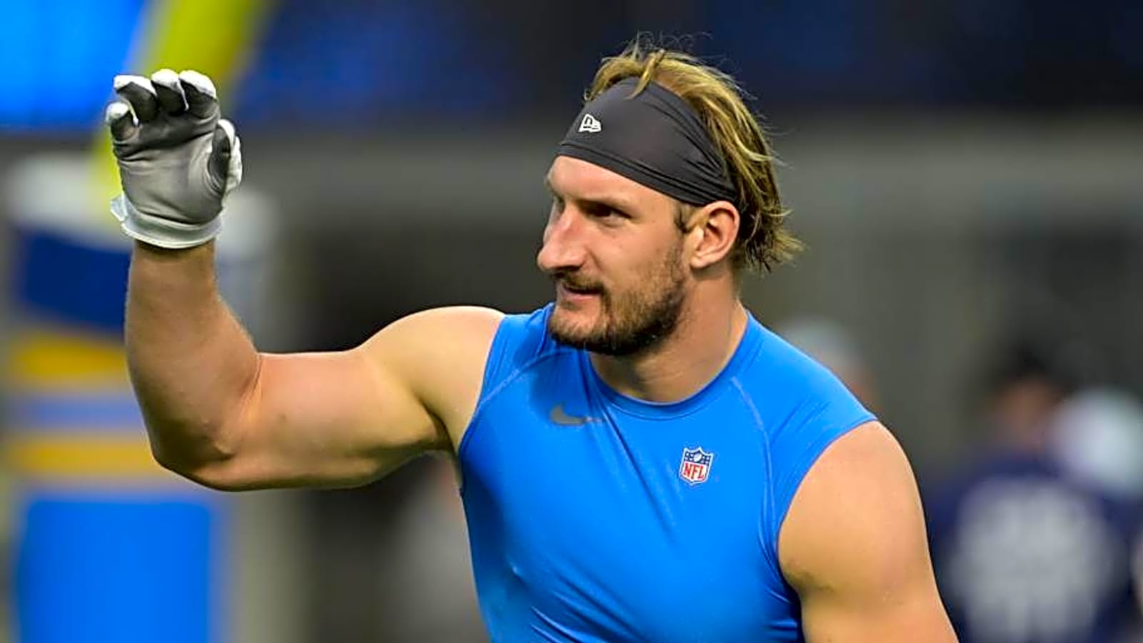 Bills' injured $12+ million edge rusher takes positive step at June minicamp Bills' injured $12+ million edge rusher takes positive step at June minicamp
