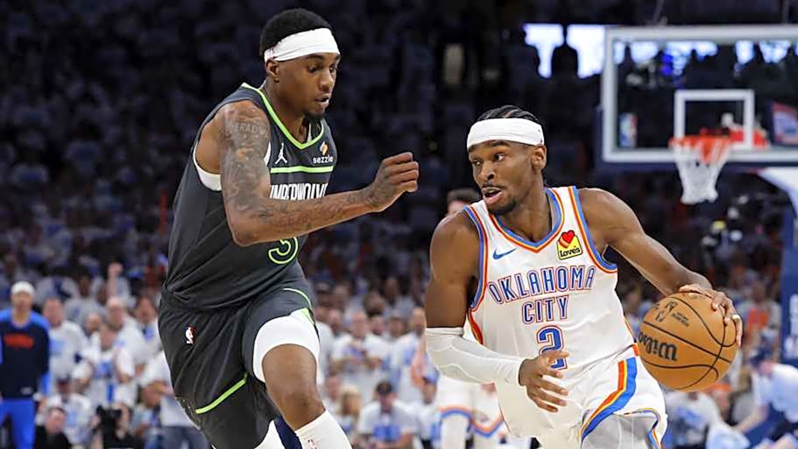 OKC Thunder vs. Minnesota Timberwolves Game 2 Starting Lineup