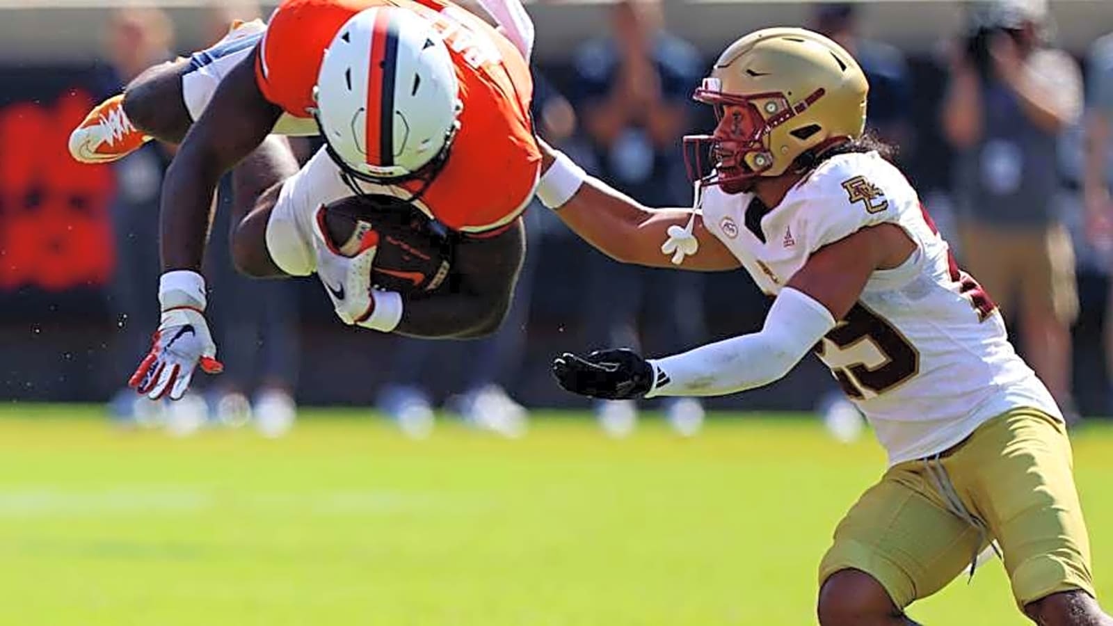 Boston College Defensive Back Chirps Back At Thomas Castellanos: The Rundown