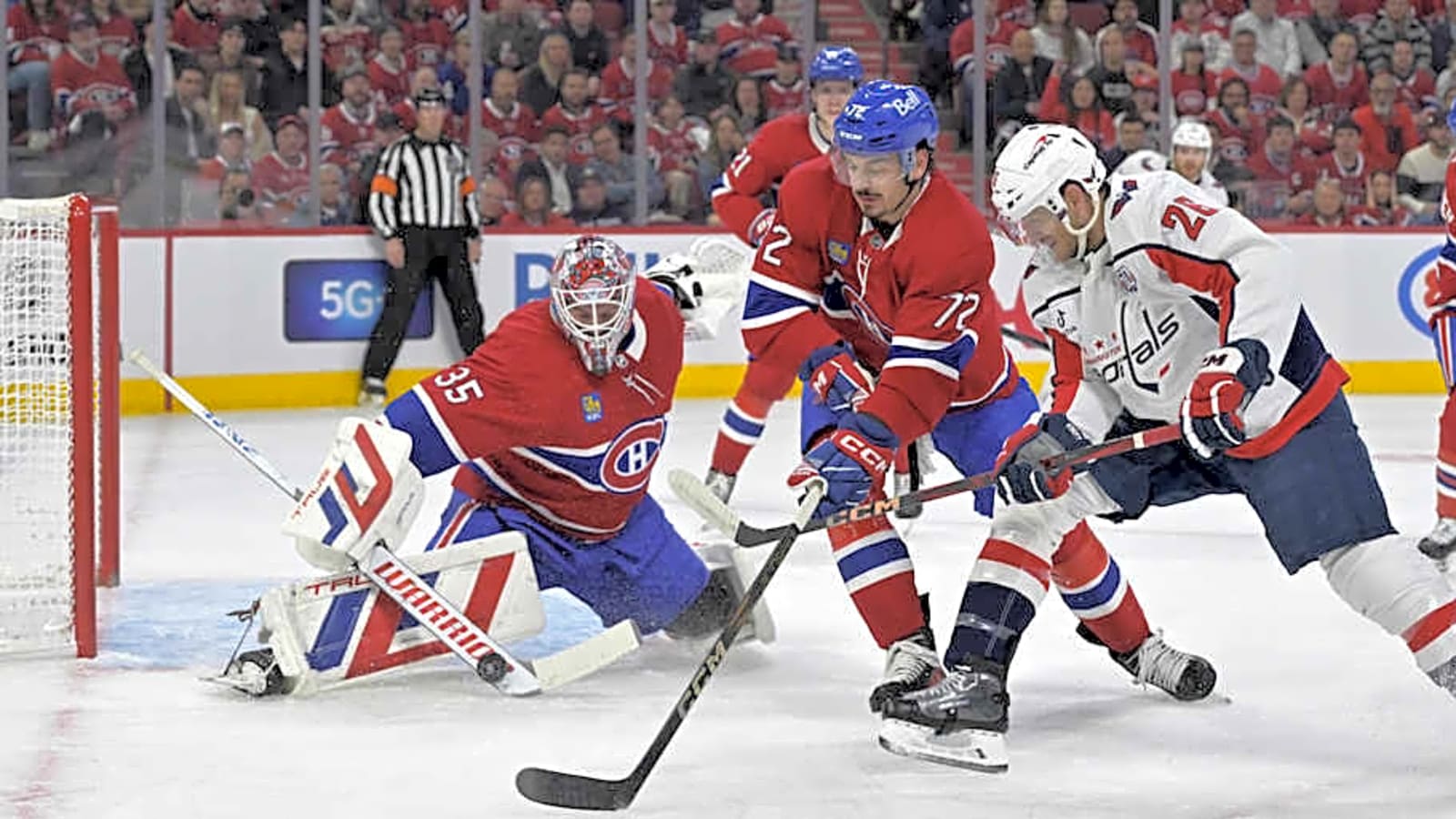 Canadiens Starting Goalie Leaves Game 3 With Injury
