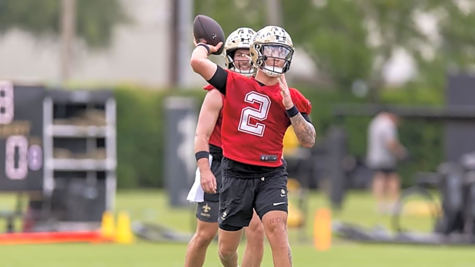 Former Gamecocks QB Spencer Rattler Discusses Saints QB Battle