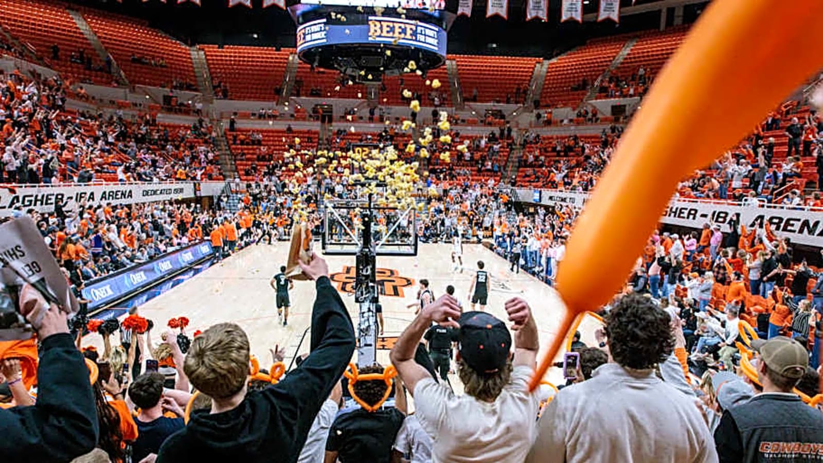 Upset Wins Could Deliver Rowdy Gallagher-Iba Arena for Cowboy Basketball