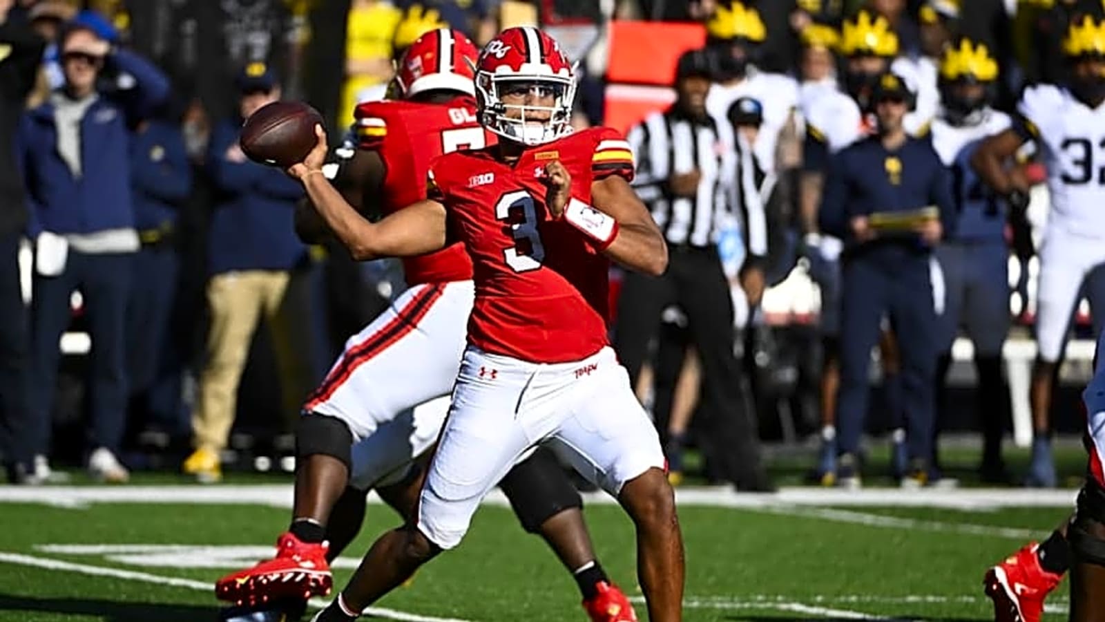 Top Maryland football QB target has &#39;great time&#39; on visit with Terrapins