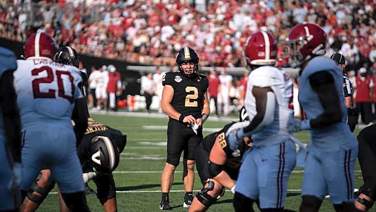What Vanderbilt Quarterback Diego Pavia Said About Alabama