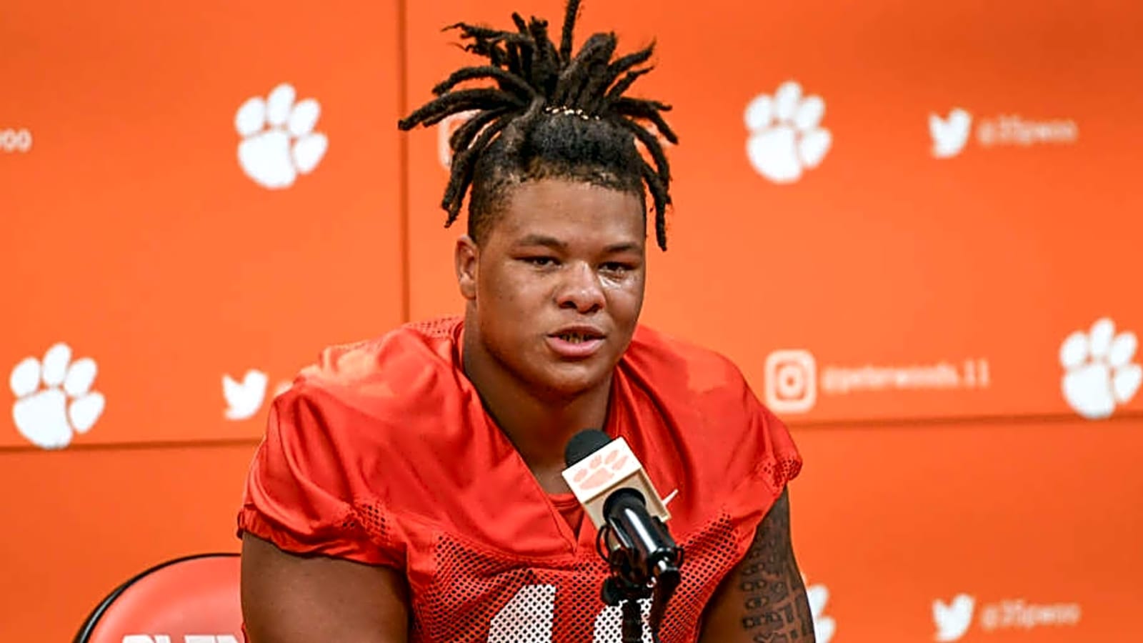 Panthers predicted to pair Derrick Brown with Clemson superstar in 2026 NFL draft
