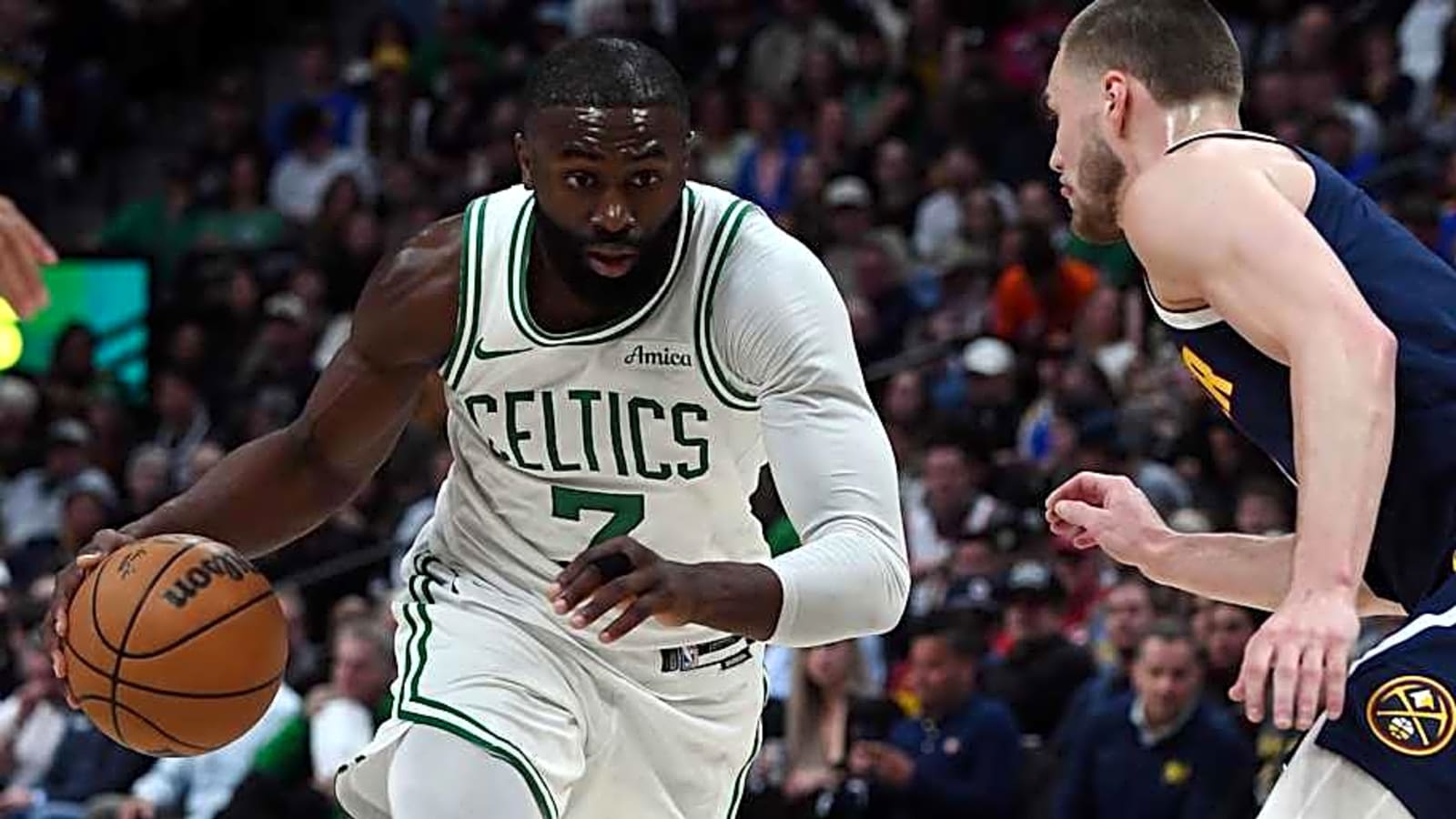 Celtics’ Jaylen Brown Reveals What Fueled Nuggets Blowout Win