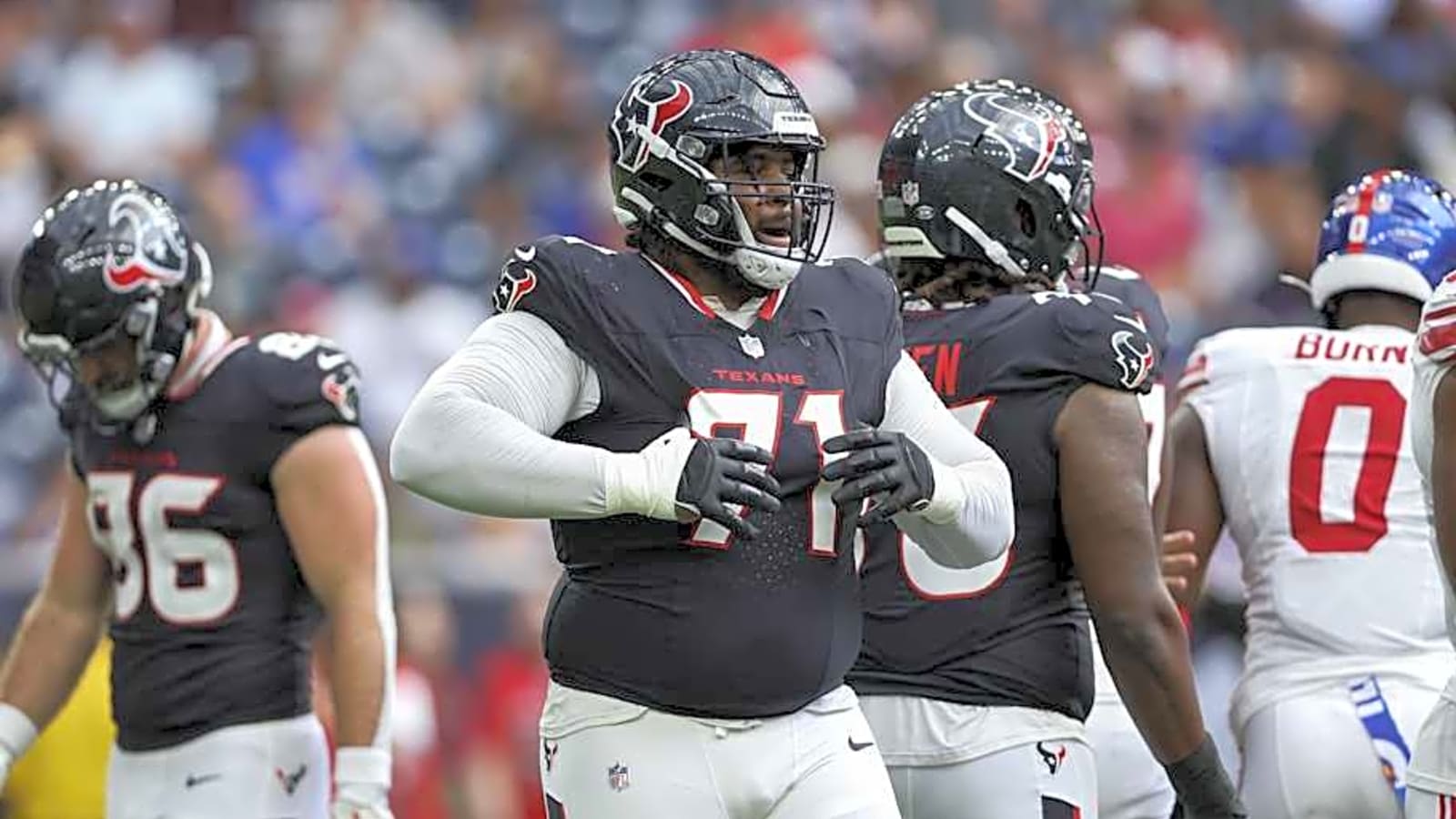 Texans Veteran Had One-Word Reaction to Describe Offensive Line