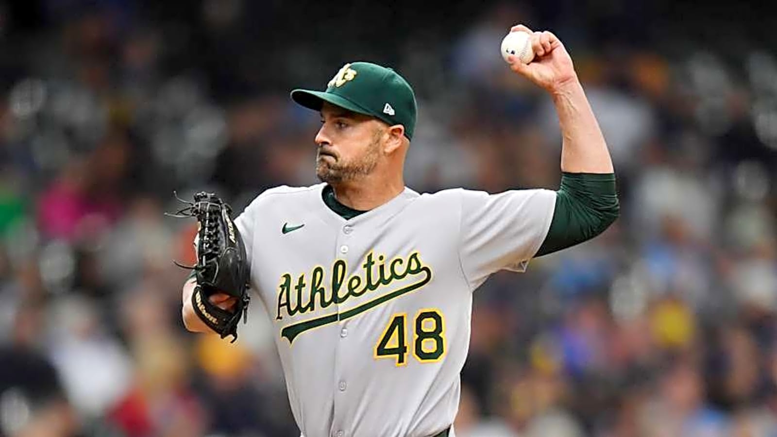 A&#39;s Southpaw Exits Contest Against Yankees With Injury