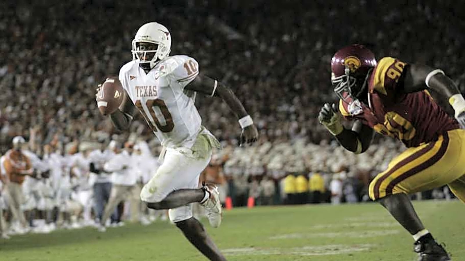 Vince Young Reveals Thoughts During Epic USC Trojans-Texas Longhorns Rose Bowl