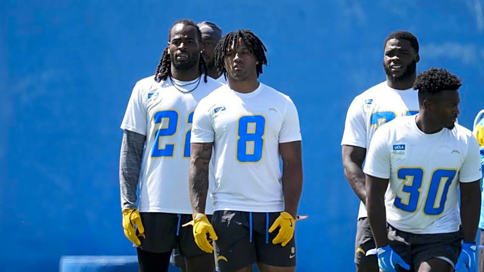 Najee Harris makes another appearance at Chargers training camp practice