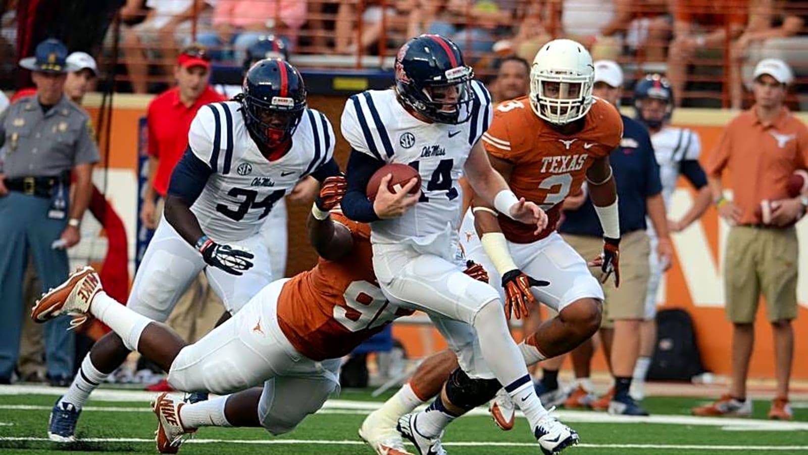 What Happened Last Time the Texas Longhorns Played the Ole Miss Rebels?