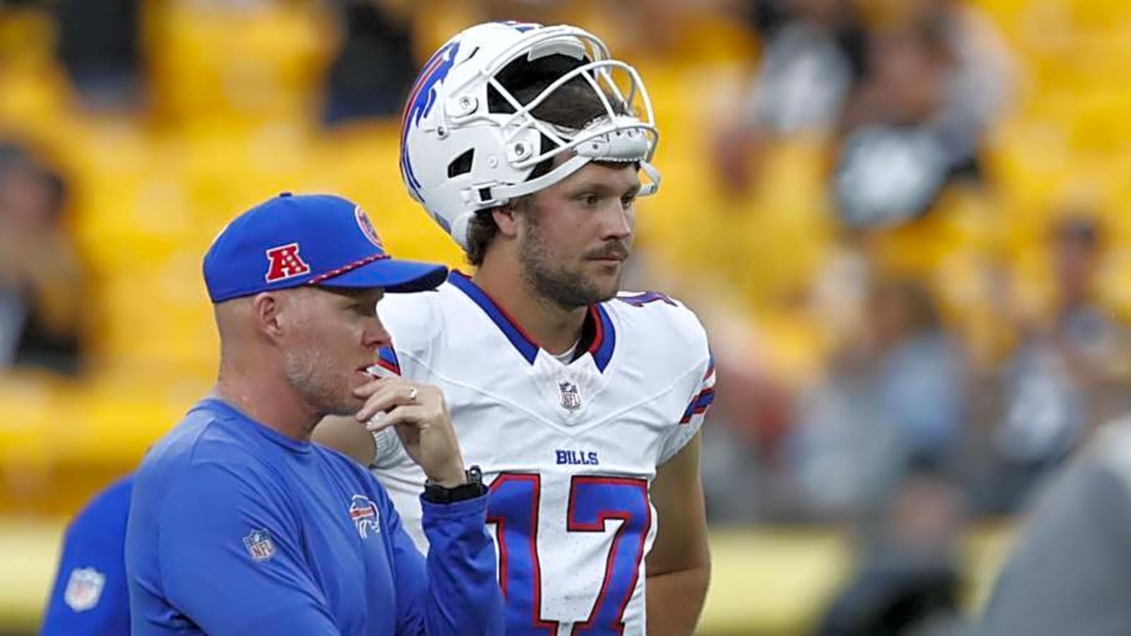 Bills&#39; Josh Allen talks Sean McDermott and what winning Lombardi Trophy would mean
