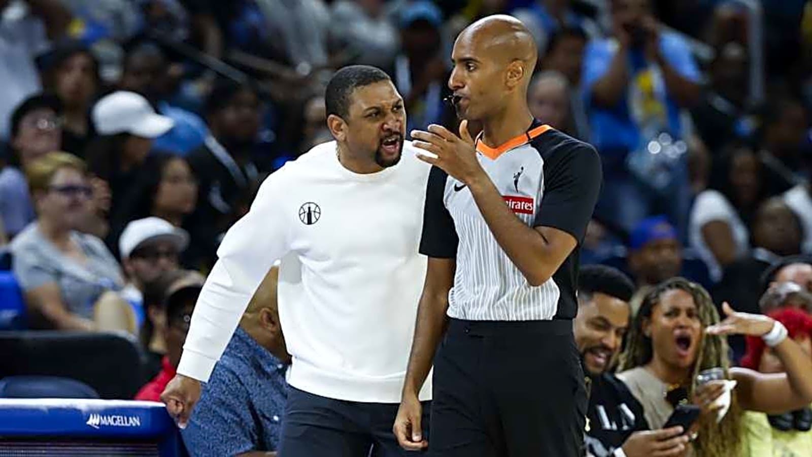 Chicago Sky Coach Tyler Marsh Ejected After Charging Referee in Sun Match